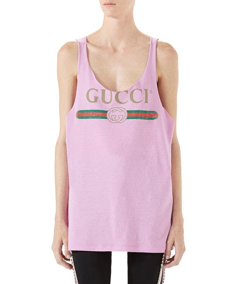 gucci tank tops|Gucci cropped top.